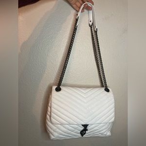 Rebecca Minkoff White Crossbody Shoulder Bag Purse